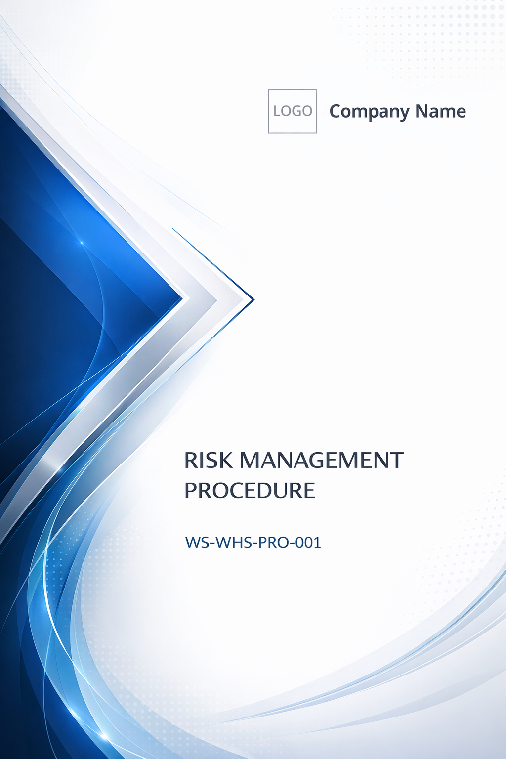 Professional risk management documentation example