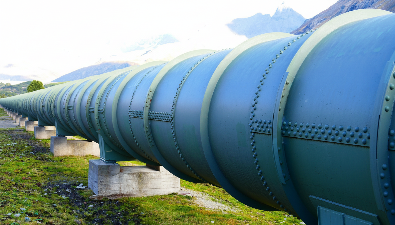 Pressurised water pipeline infrastructure requiring utilities WHS safety management